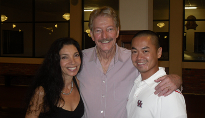 UH President Renu Khator, Corey Henderson