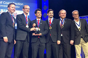 Team Wins International Petroleum Exploration Competition