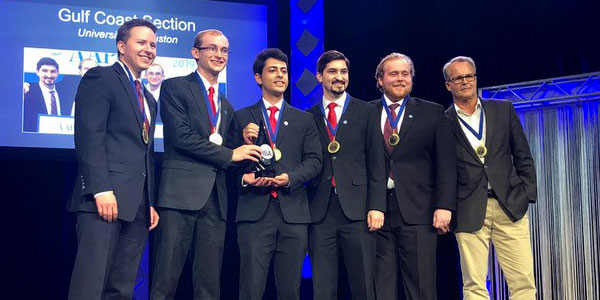 Team Wins International Petroleum Exploration Competition